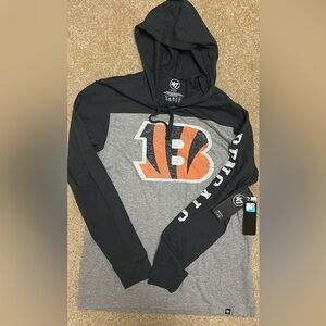 '47 Brand Bengals hooded tshirt